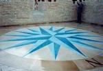 Mobilier urbain, table d'orientation